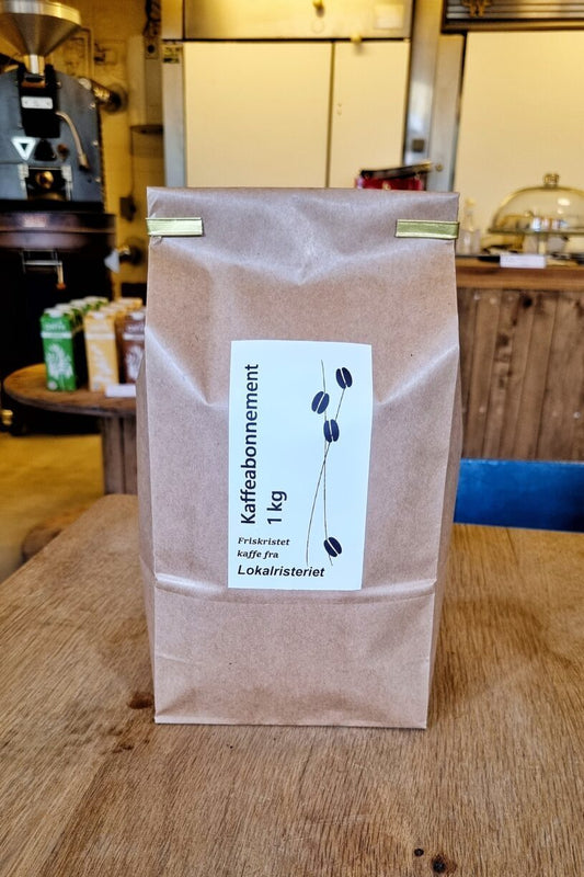 Kaffeabonnement fra Egebjerg 1 kg.